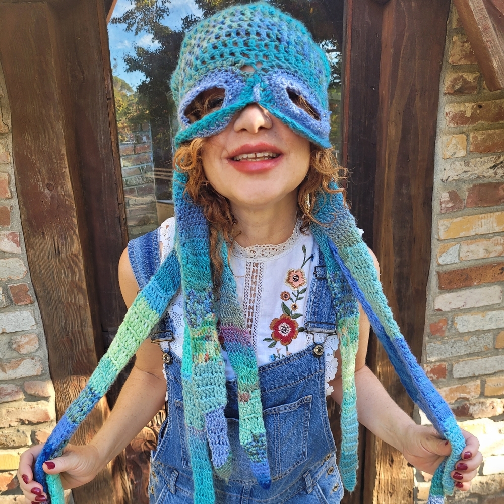 Ooak Octopus Hat